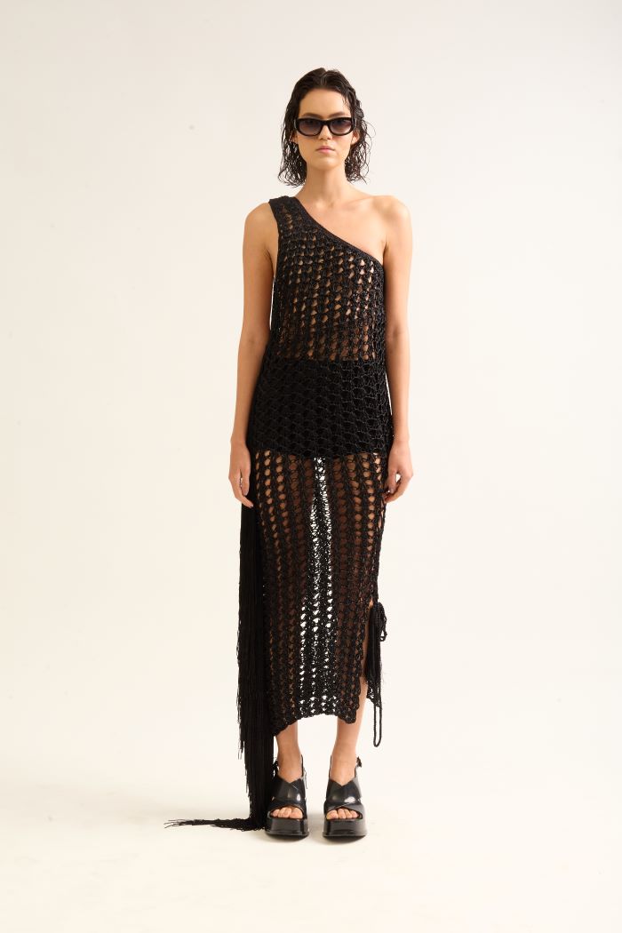 Vestido Preto LED